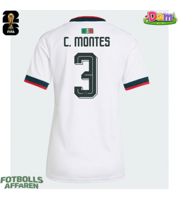 Mexiko Cesar Montes #3 Bortatröja Kvinnor VM 2026 Kortärmad